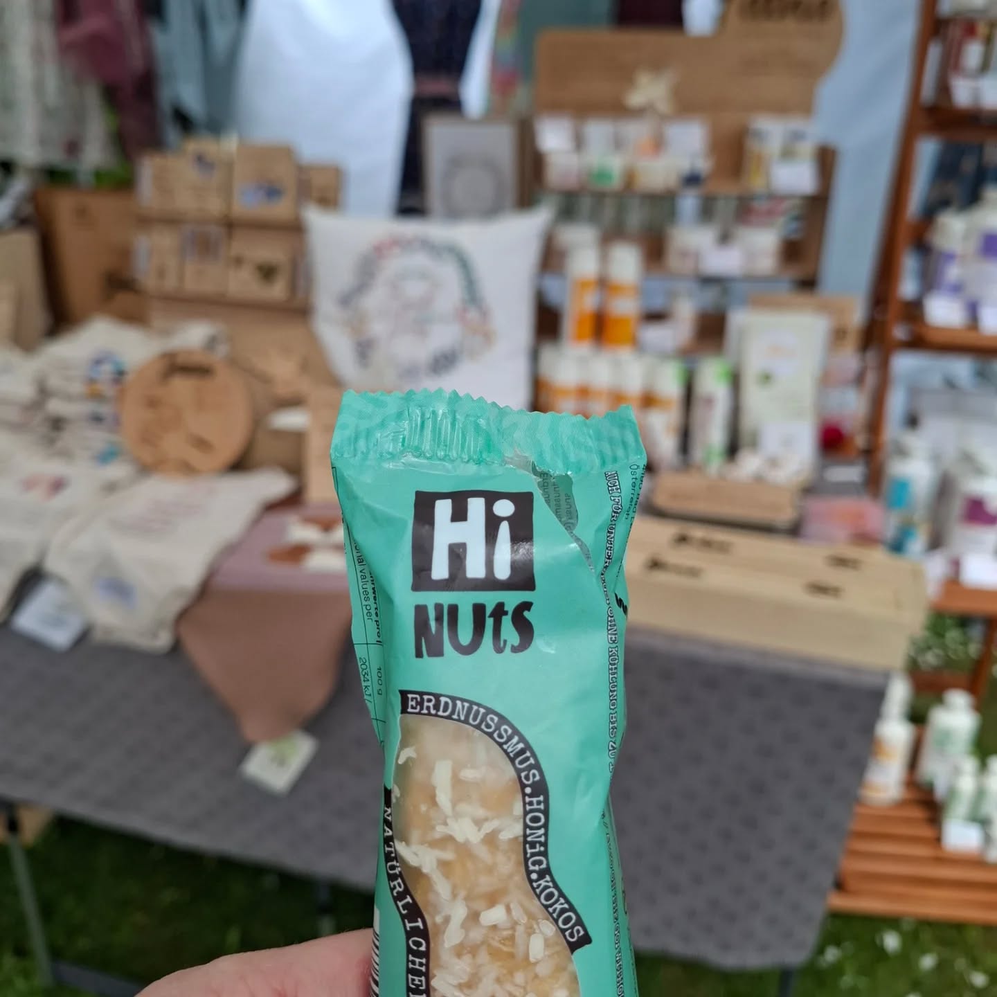 Kleine Stärkung am Pflanzlkirtag in Pregarten mit @hinuts_com ... einfach mega lecker.
#hinuts #pflanzlkirtagpregarten #kathisvielfalt