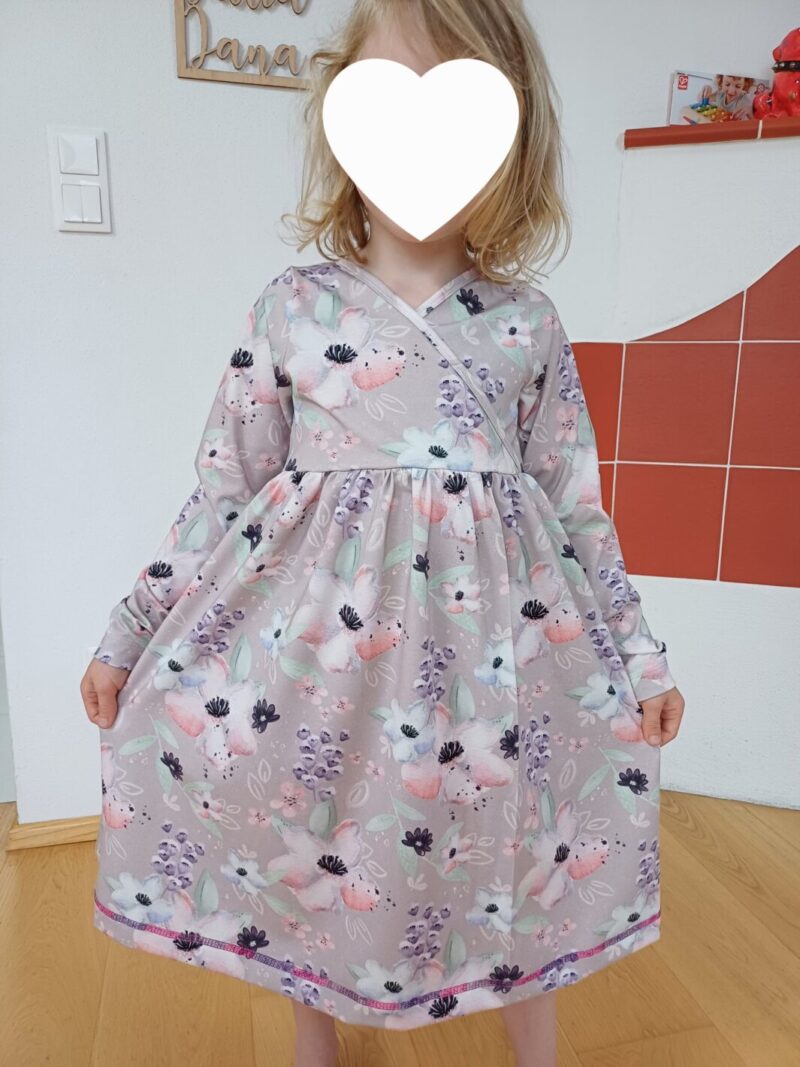 Langarmkleid Bloom