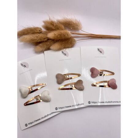 Haarspangen Herzen 2er Set